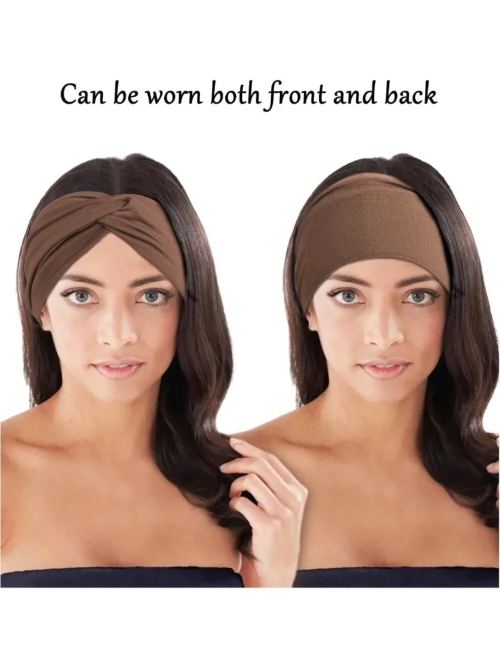 10 PCS Extra Wide Non-Slip Turban Headbands for Women - Stylish Hair Accessories